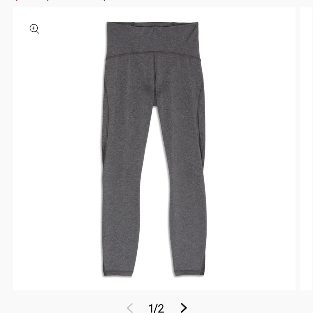 Lululemon Train Time 7/8 leggings - Picture 2 of 3
